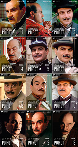 Poirot Collection DVD - Stagioni 1-13