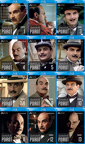 Poirot Collection BLU RAY - Stagioni 1-13