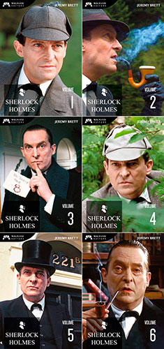 Sherlock Holmes DVD - Volume 1-6