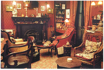 Sherlock Museum - Cartolina 